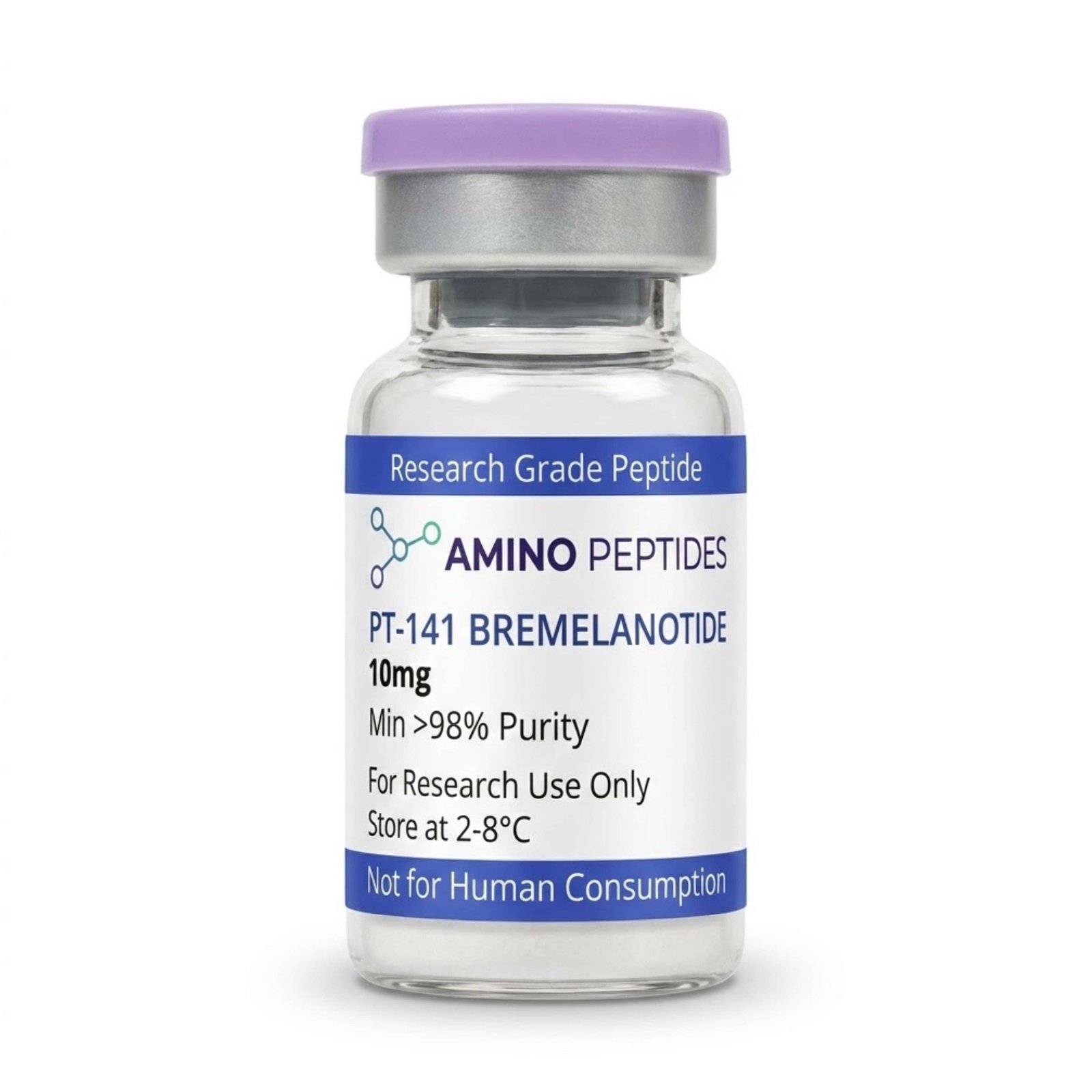PT-141 (Bremelanotide) | 10mg Research Grade Peptide